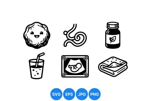 Cute Pregnancy Pregnancy Icons