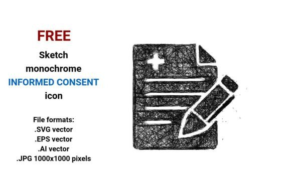 FREE Sketch Informed Consent Icon