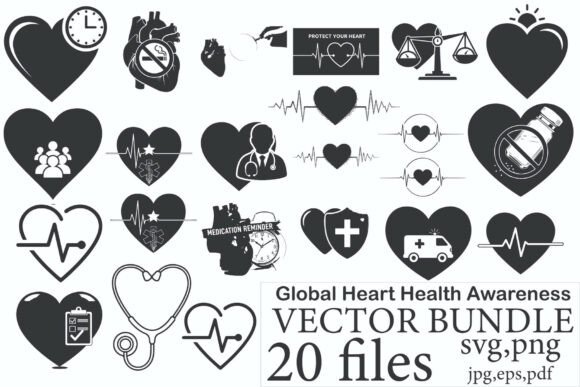 Global Heart Health Awareness Set