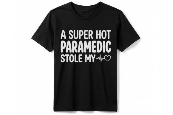 Hot Paramedic Stole My Heart T-shirt