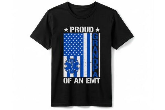 Proud Grandpa of an EMT T-Shirt